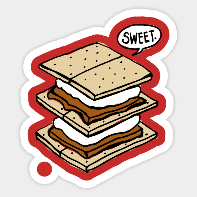 Sweet! Sticker by AnnieRiker